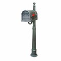 Special Lite Classic Curbside with Ashland Mailbox Post, Verde Green SCC-1008_SPK-600-VG